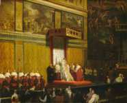 Папа Пий VII в Сикстинской Капелле